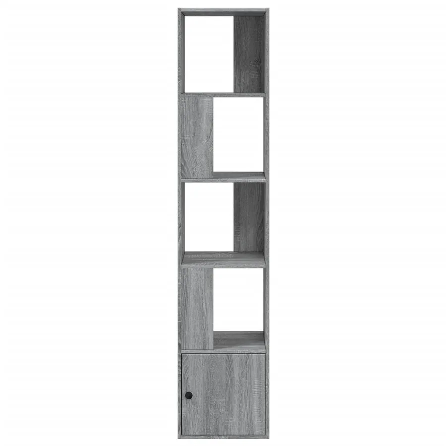 Bibliothèque sonoma gris 40x36x189 cm bois d'ingénierie - 3