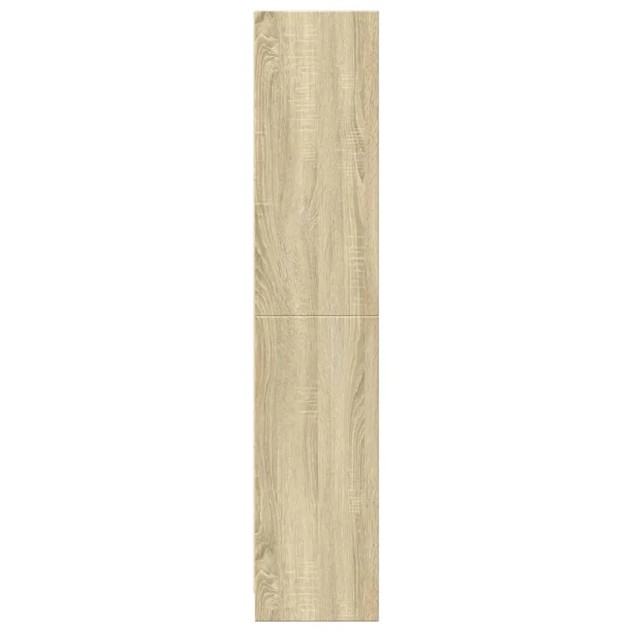 Bibliothèque chêne sonoma 57x28,5x107,5 cm bois d'ingénierie - 5