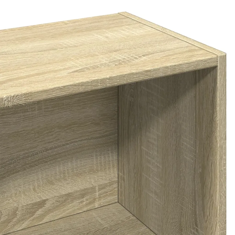 Bibliothèque chêne sonoma 57x28,5x107,5 cm bois d'ingénierie - 7