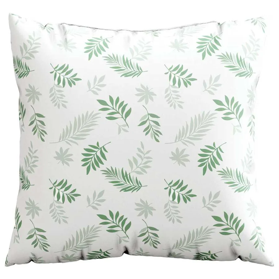 Coussins Éparpillés Feuille 4 pcs Motif feuille 40 x 40 cm - 5
