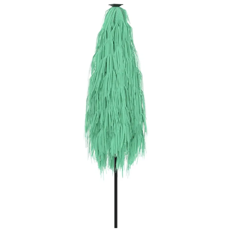 Parasol de jardin avec mât en acier vert 248x248x248 cm - 6