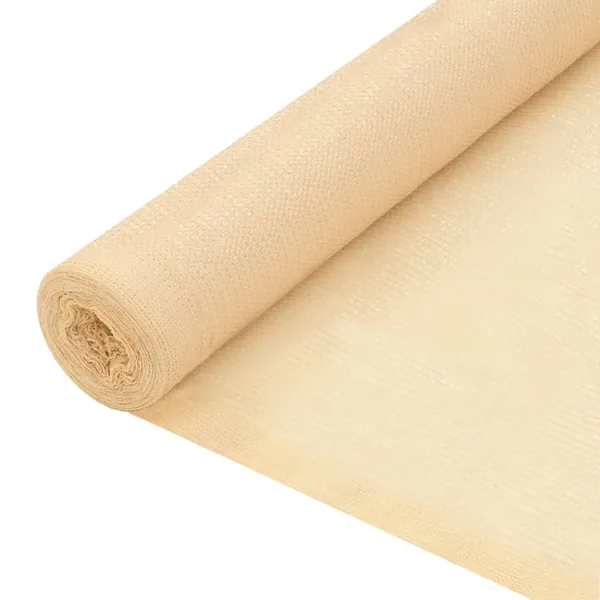Filet brise-vue PEHD 1,5 x 50 m Beige