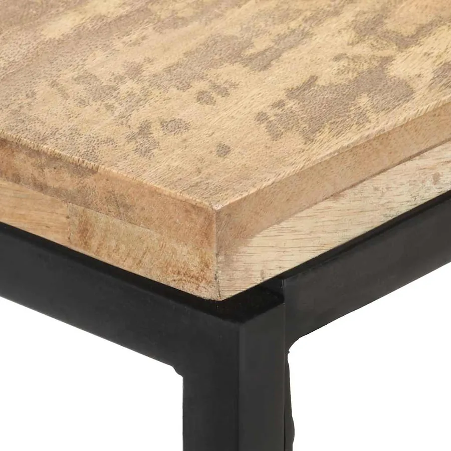 Table console 110x35x75 cm Bois de manguier massif - 4