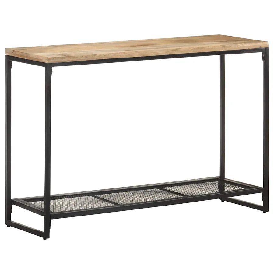 Table console 110x35x75 cm Bois de manguier massif - 7