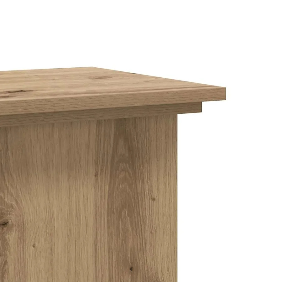 Support pour plantes 33x33x80 cm bois d'ingénierie - 6
