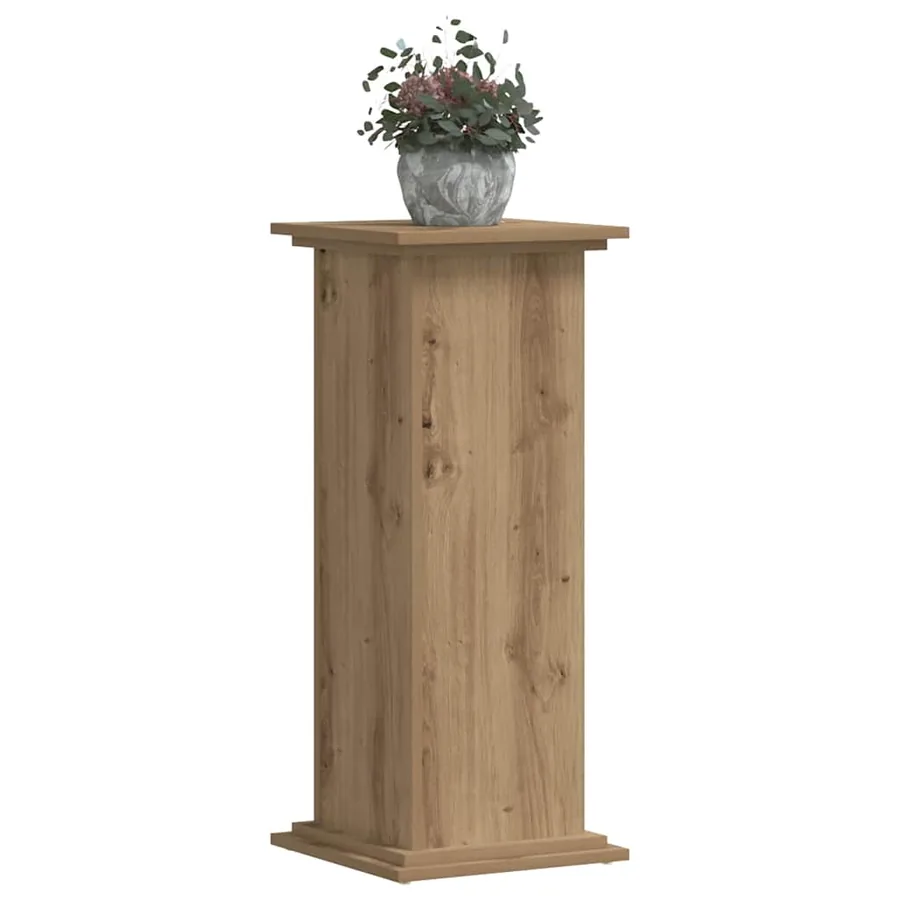 Support pour plantes 33x33x80 cm bois d'ingénierie - 7