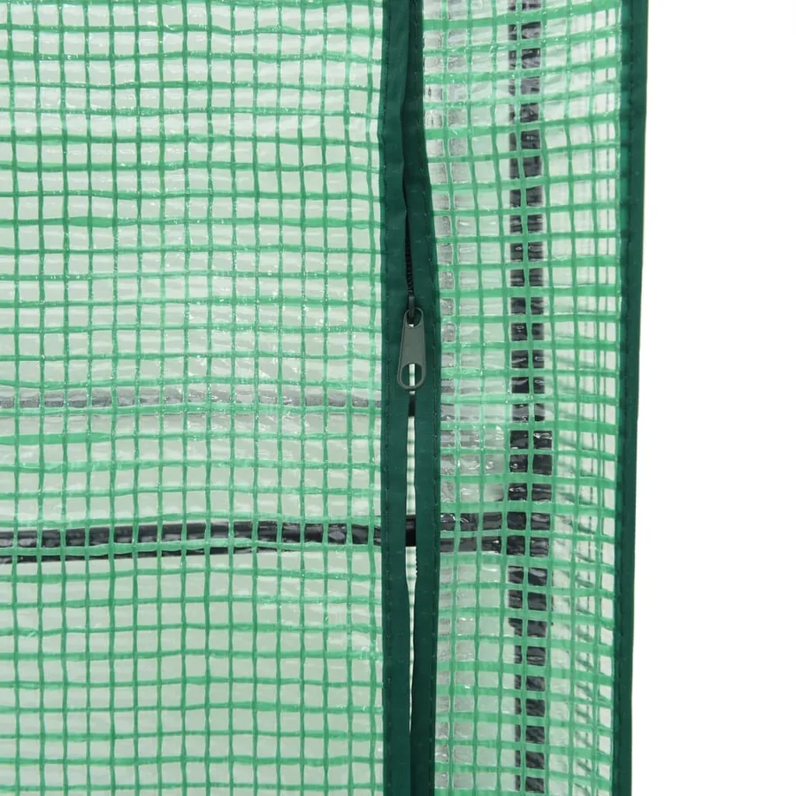 Jardinière surélevée avec housse aspect rotin 80x40x140 cm - 7