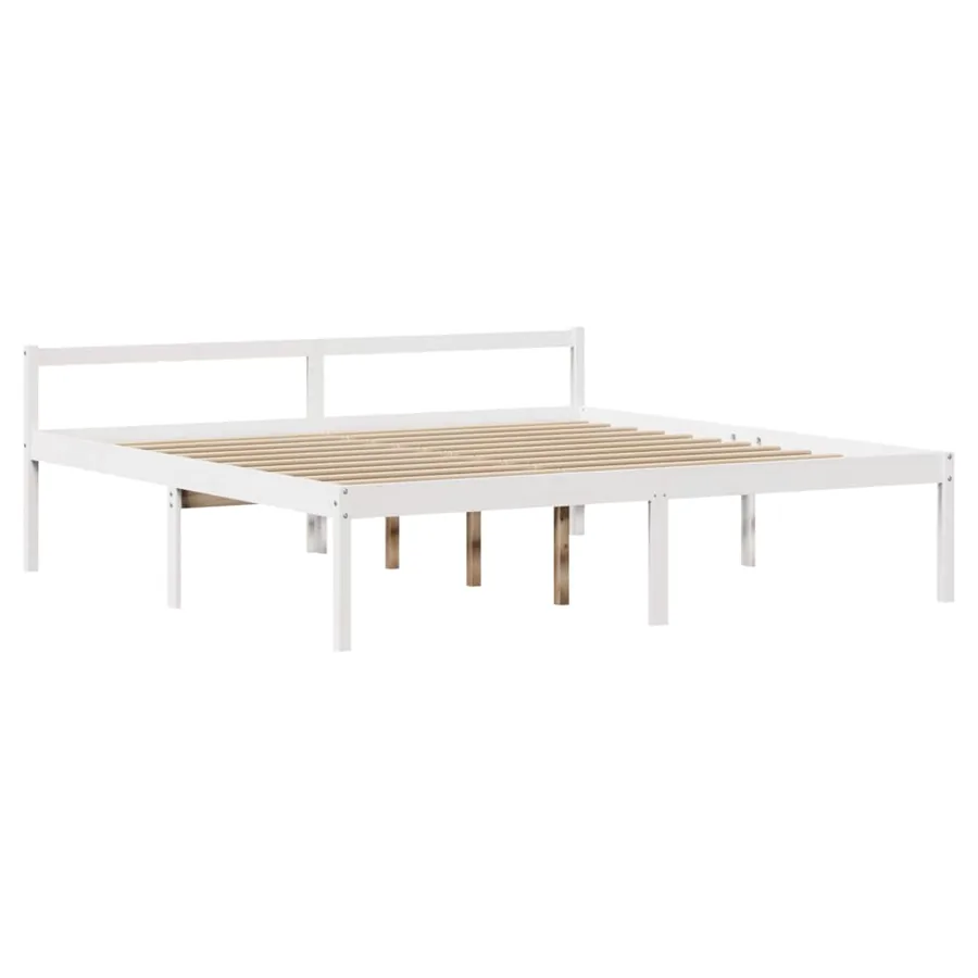 Lit pour personne âgée avec tête de lit sans matelas 180x200 cm - 7