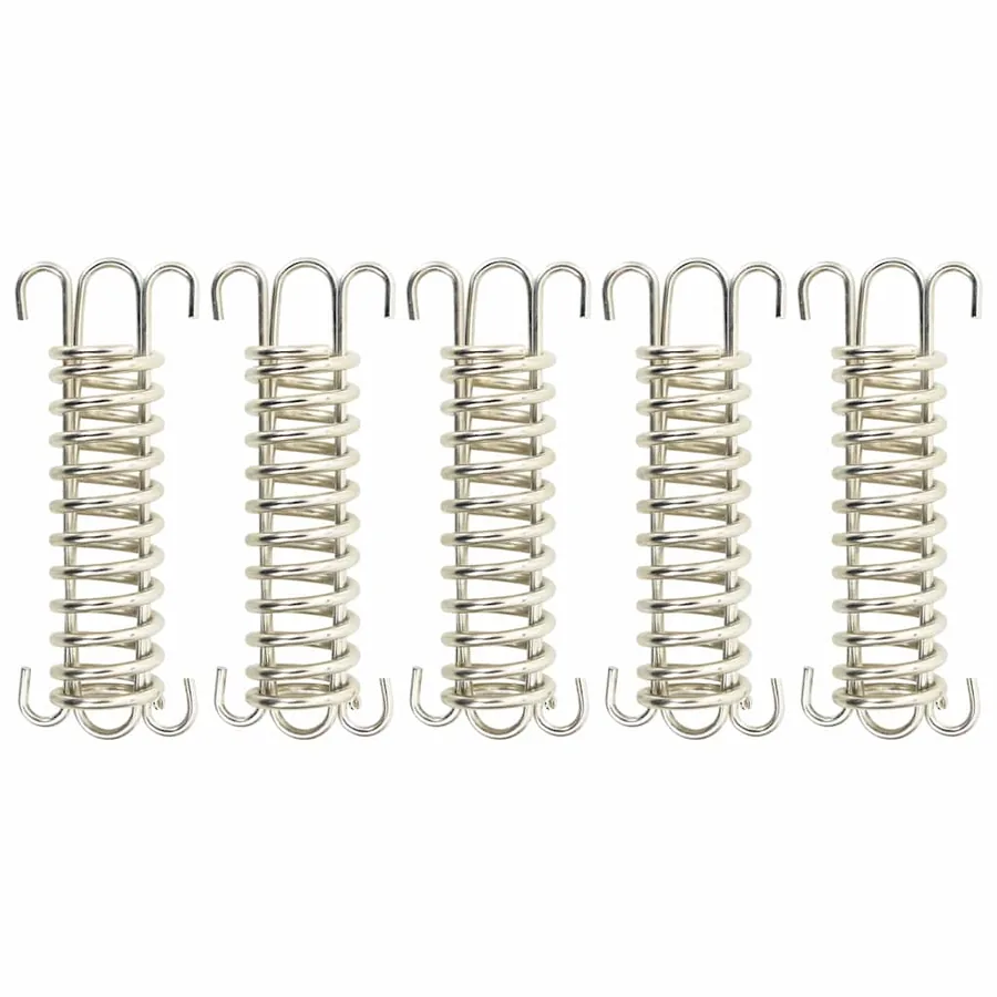 Verrous à ressort pour voile d'ombrage 5 pcs Acier inoxydable
