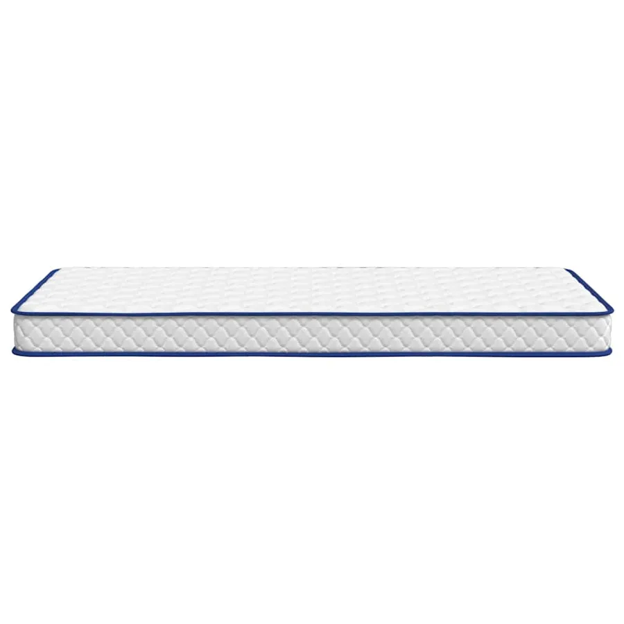 Matelas en mousse à mémoire de forme blanc 90x190x17 cm doux - 4