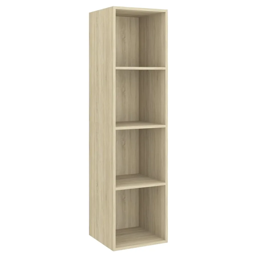 Ensemble de meubles TV 4 pcs Chêne sonoma Bois d'ingénierie - 5