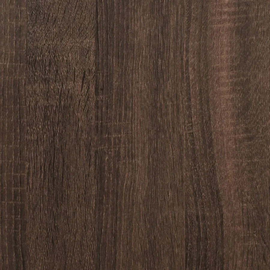 Table basse avec LED Infinity chêne marron 40x40x51 cm - 13