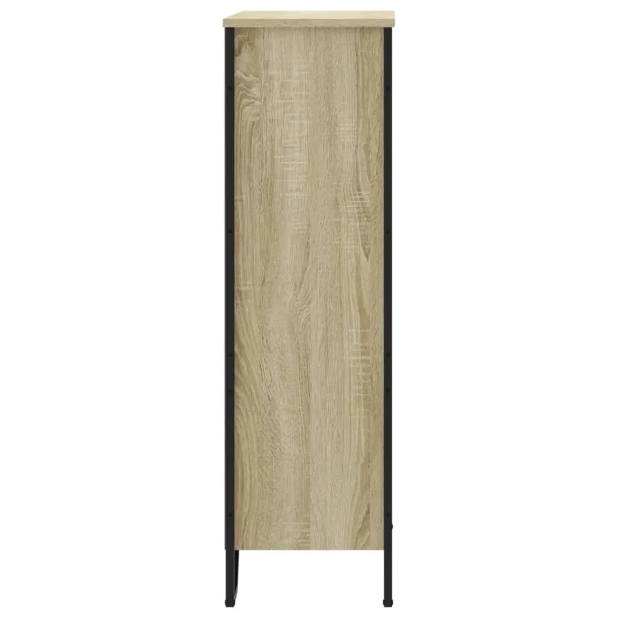 Bibliothèque chêne sonoma 80x31x106 cm bois d'ingénierie - 5