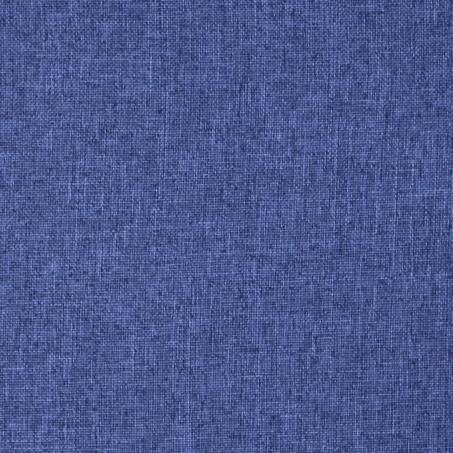 Chaise pliable de sol Bleu Tissu - 8
