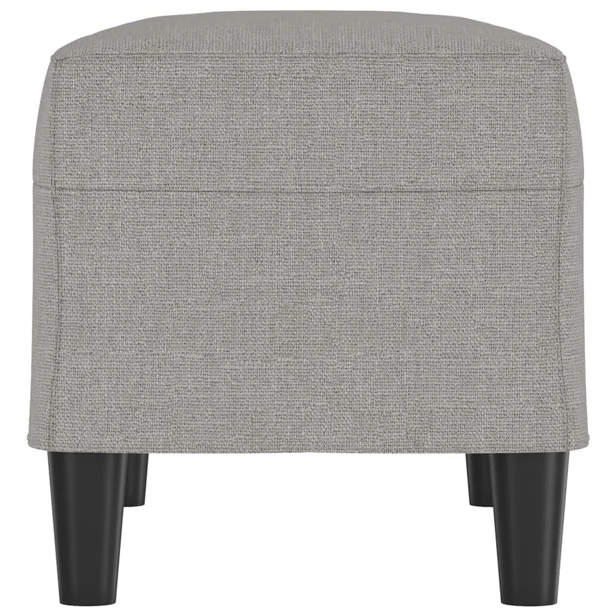 Banc Gris clair 70x35x41 cm Tissu - 4