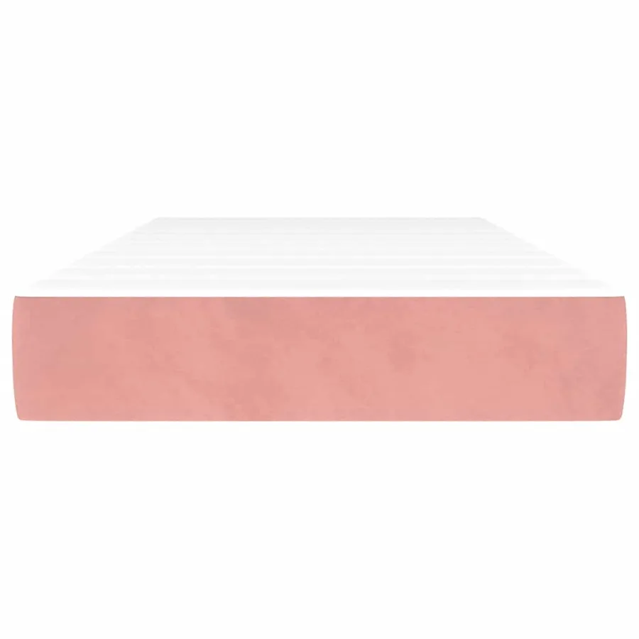 Matelas à ressorts ensachés 90 x 210 cm Rose - 3