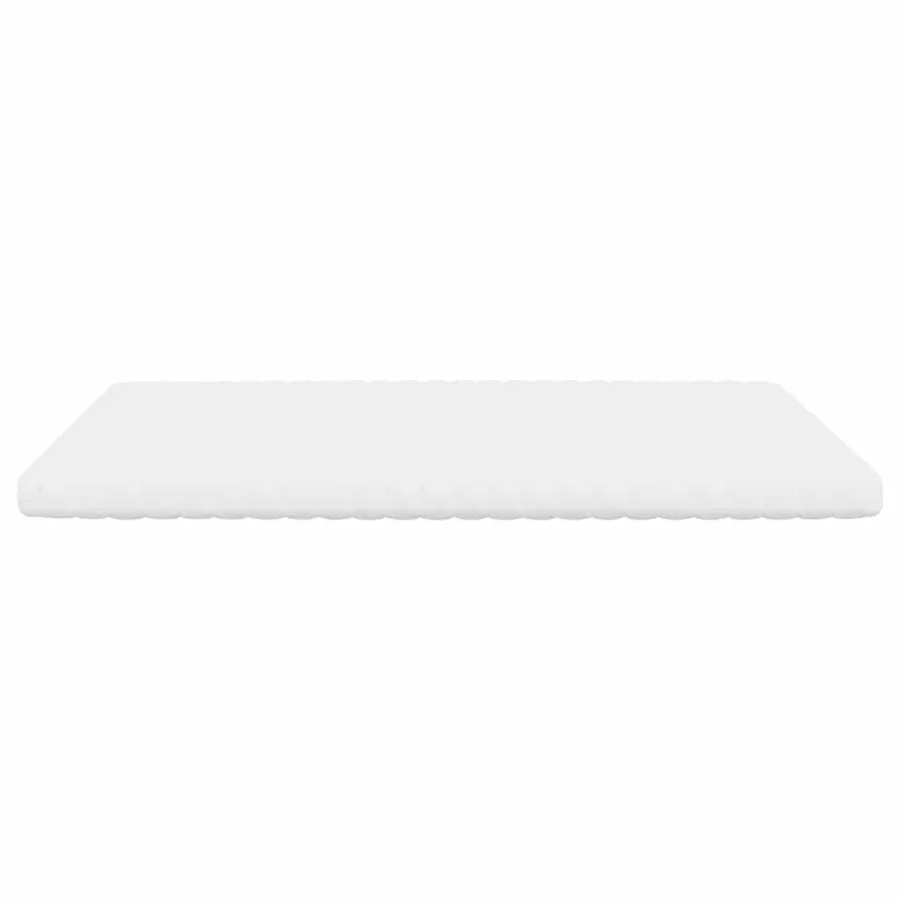 Matelas en mousse blanc 200x210 cm 7 zones dureté 20 ILD - 4