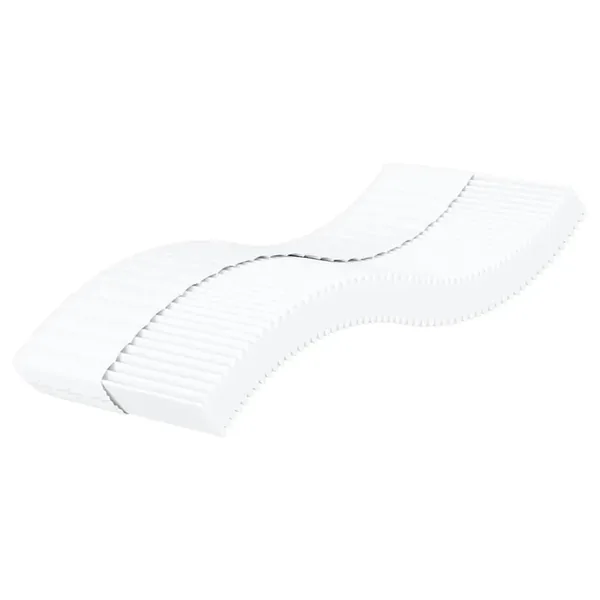Matelas en mousse blanc 90x220 cm dureté H2 H3