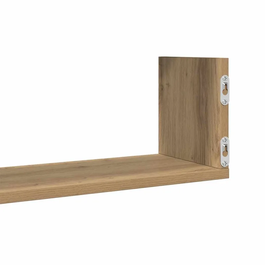 Étagères murales 3 pcs chêne artisanal bois d'ingénierie - 8