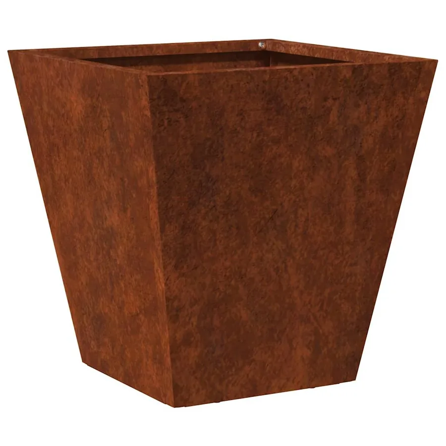 Jardinière 30x30x30 cm acier résistant aux intempéries - 2