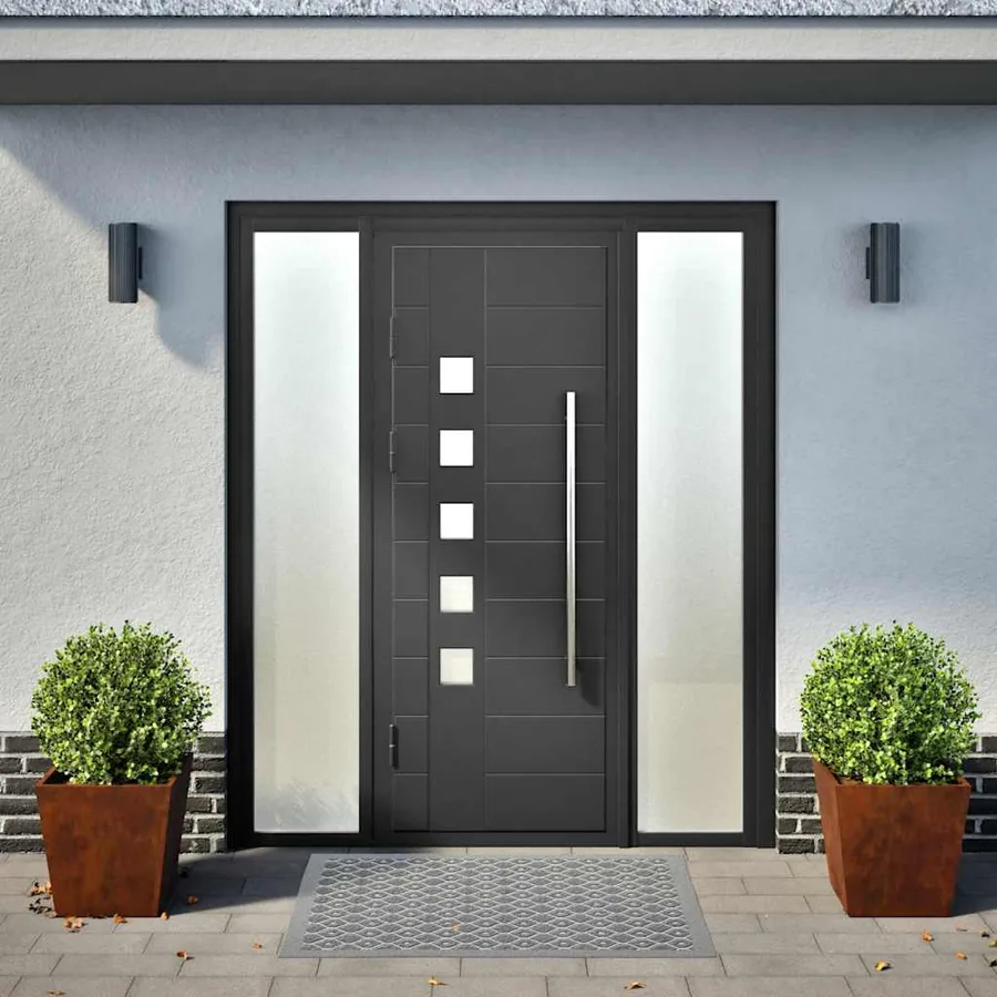 Jardinières 2 pcs 40x40x40 cm acier résistant aux intempéries - 3