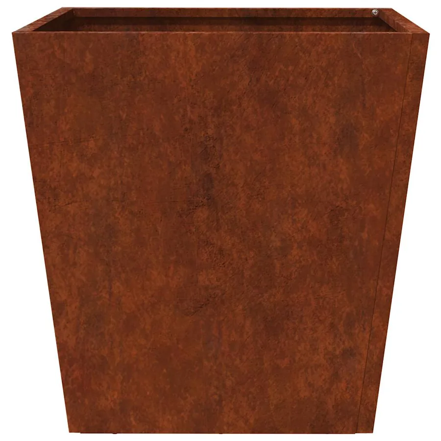 Jardinières 2 pcs 40x40x40 cm acier résistant aux intempéries - 6
