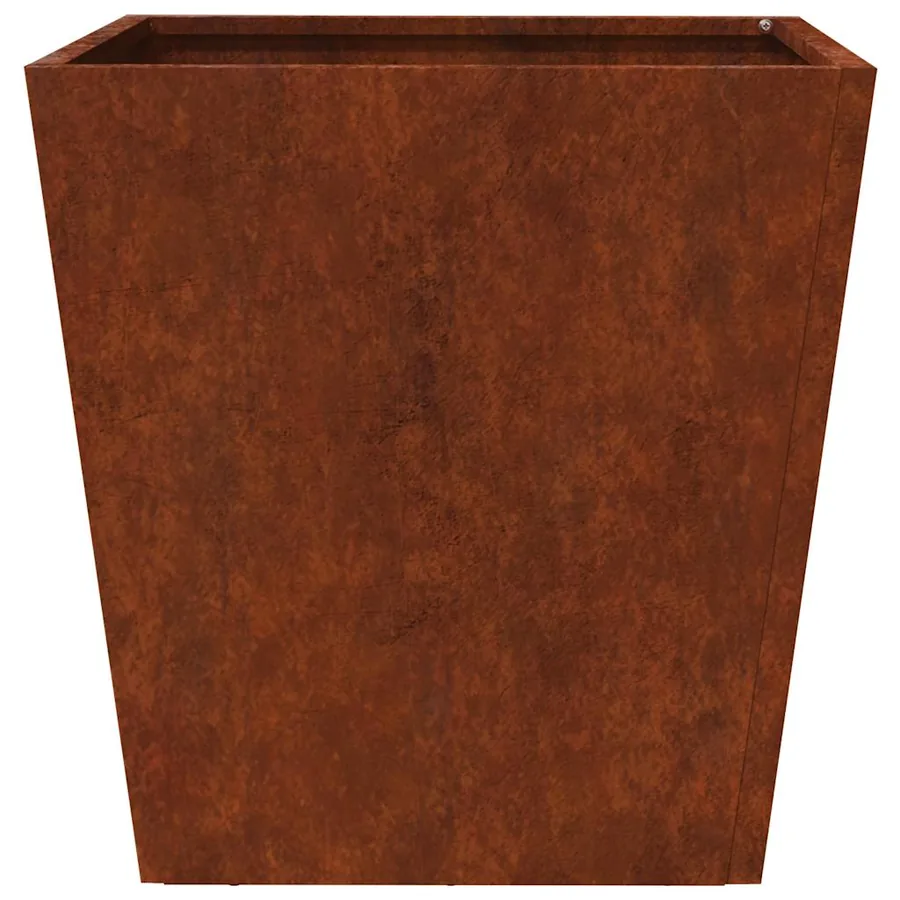Jardinières 2 pcs 40x40x40 cm acier résistant aux intempéries - 8