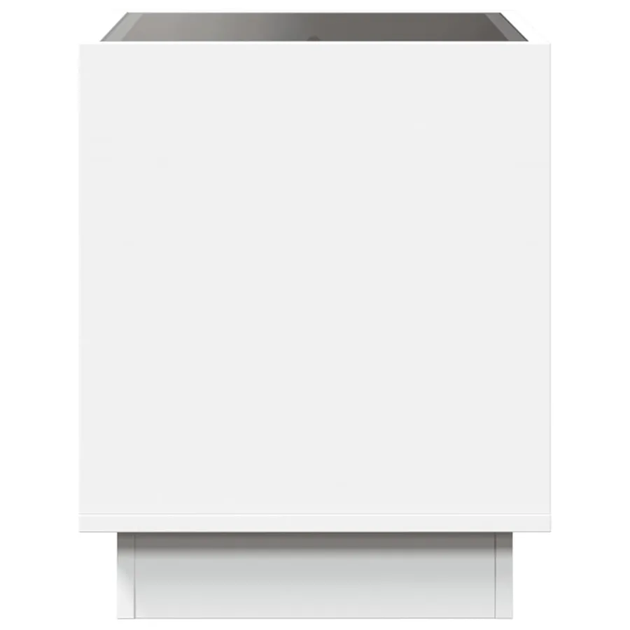 Table basse avec LED infini blanc 50x50x50 cm - 7