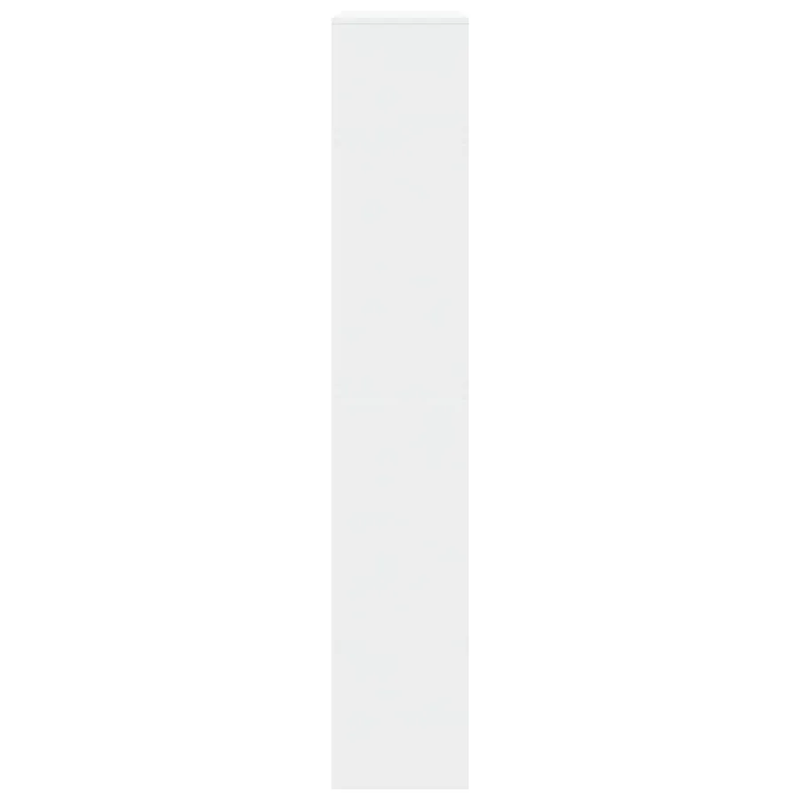 Cloison de séparation blanc 100x33x187,5 cm bois d'ingénierie - 5