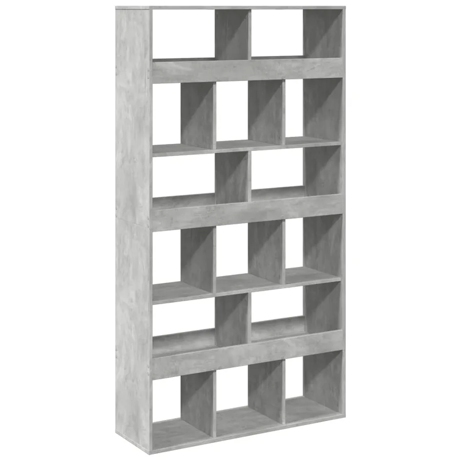 Cloison de séparation gris béton bois d'ingénierie - 2