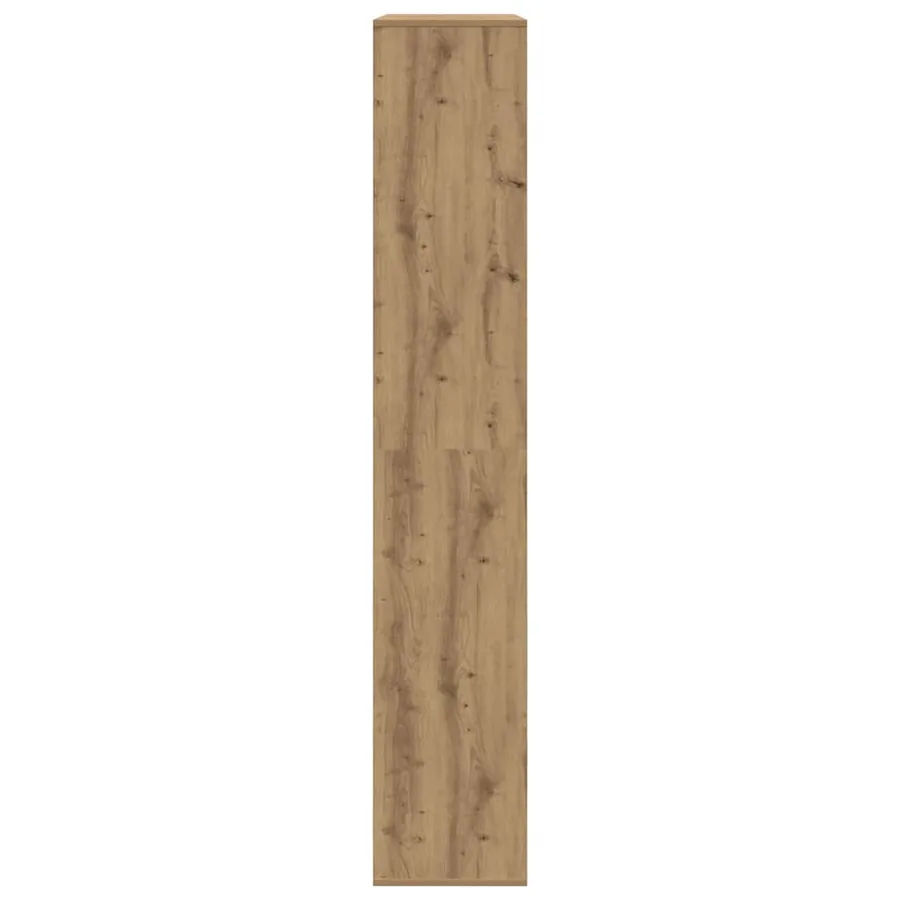 Bibliothèque chêne artisanal 100x33x187,5 cm bois d'ingénierie - 5