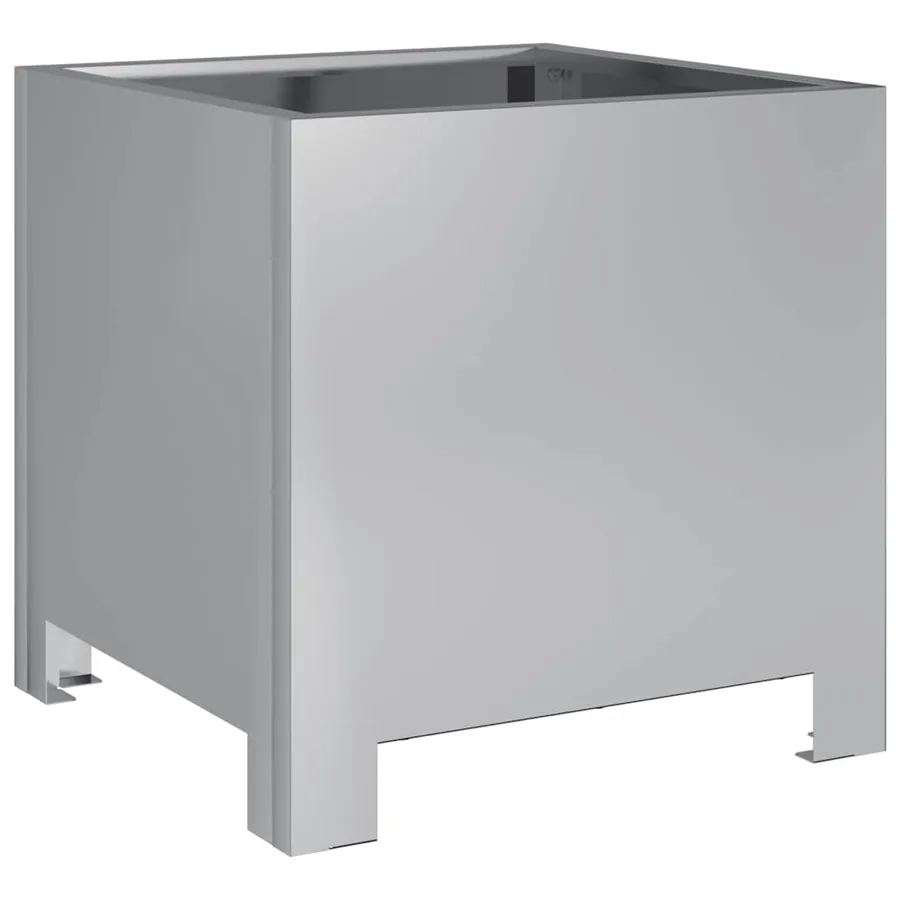 Jardinière 30x30x30 cm acier galvanisé - 2