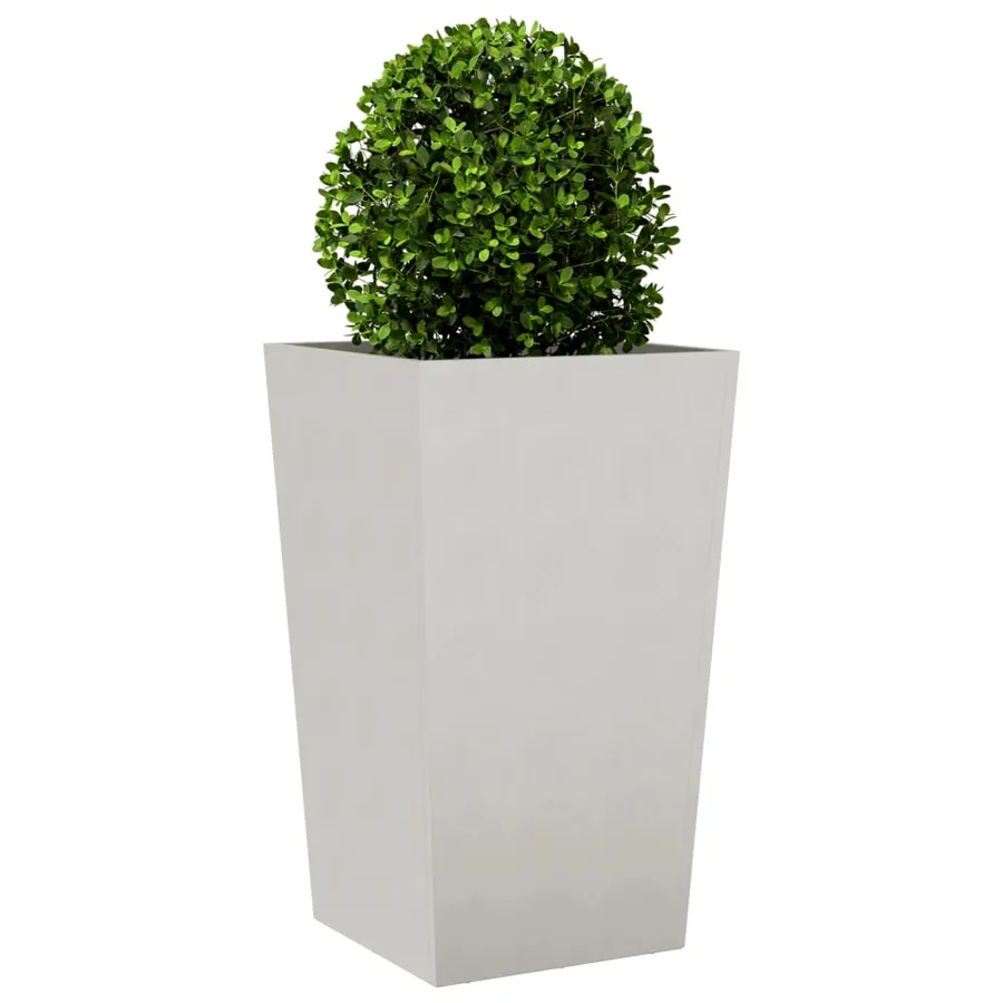 Jardinières 2 pcs 45x45x75 cm acier inoxydable - 4