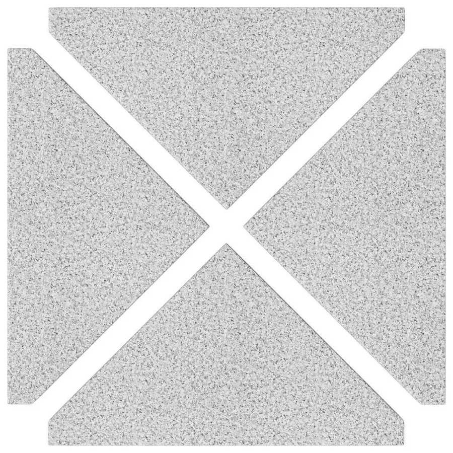 Ensemble de bases de parasols de jardin 5 pcs granit et acier - 7