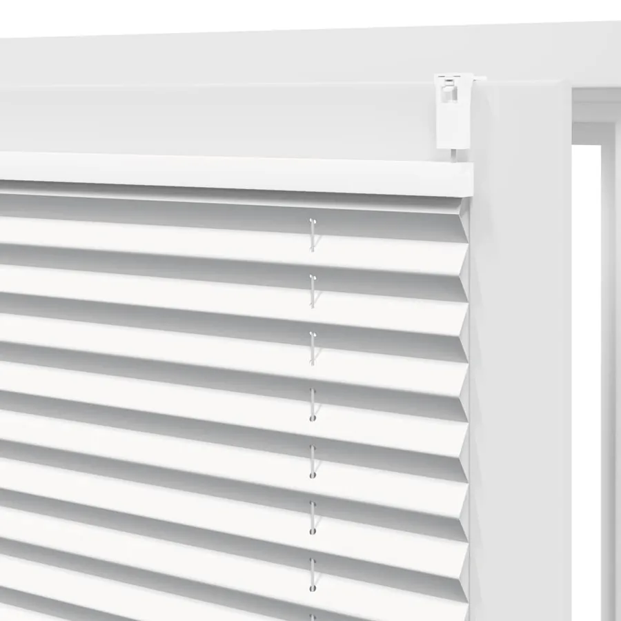 Store plissé 70x125 cm Blanc - 7