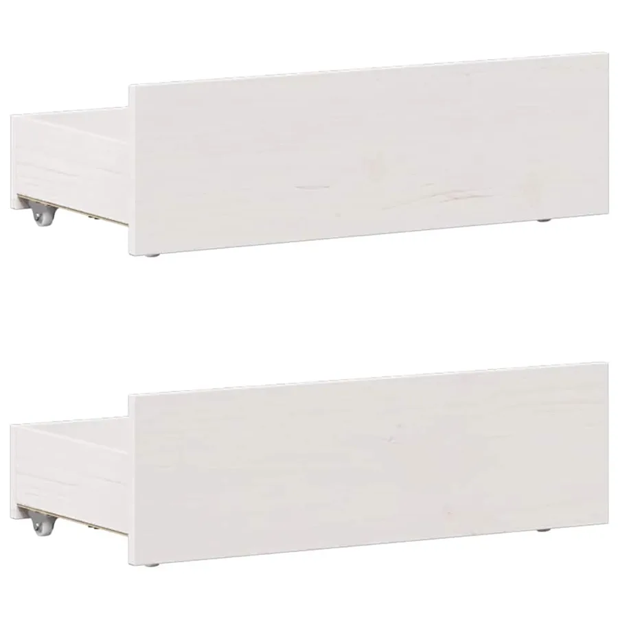 Cadre de lit sans matelas avec tête de lit 90x190 cm pin massif - 7