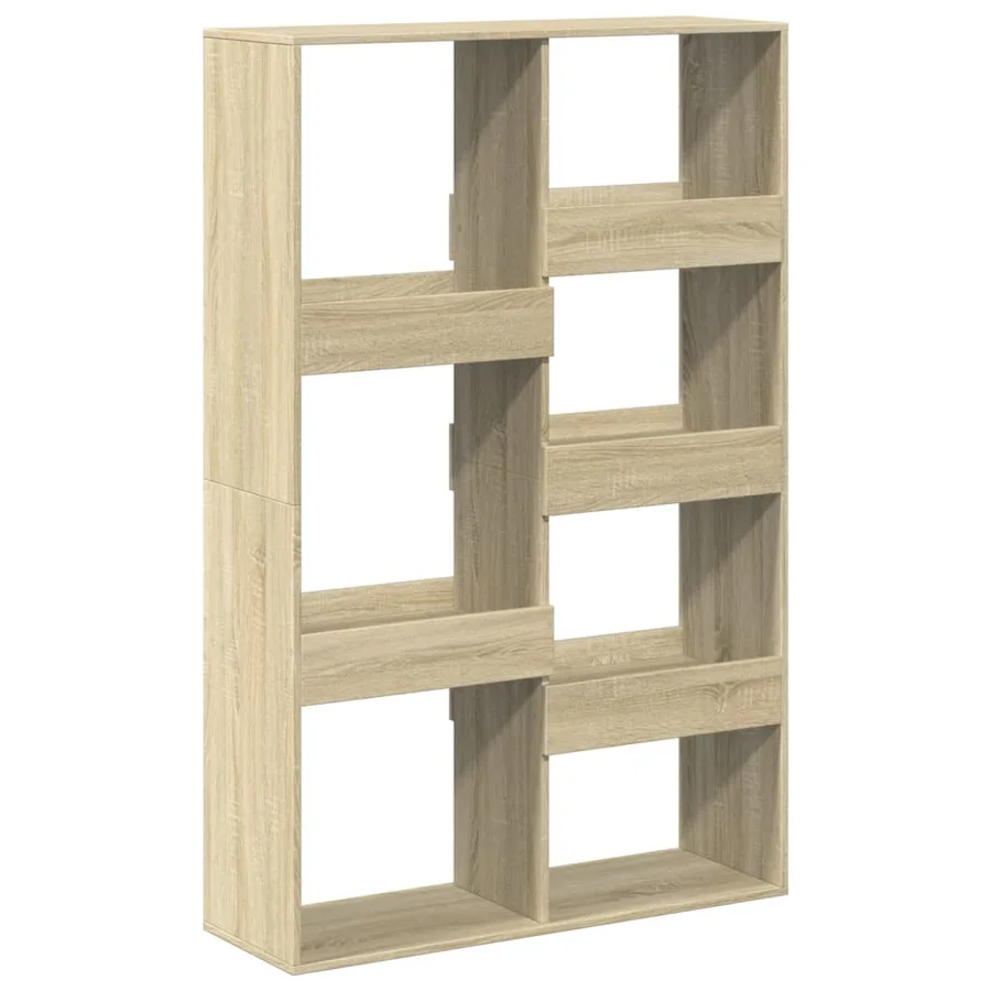 Bibliothèque chêne sonoma 100x33x155,5 cm bois d'ingénierie - 6