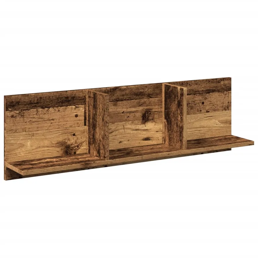 Armoire murale 100x16,5x30 cm vieux bois bois d'ingénierie - 2