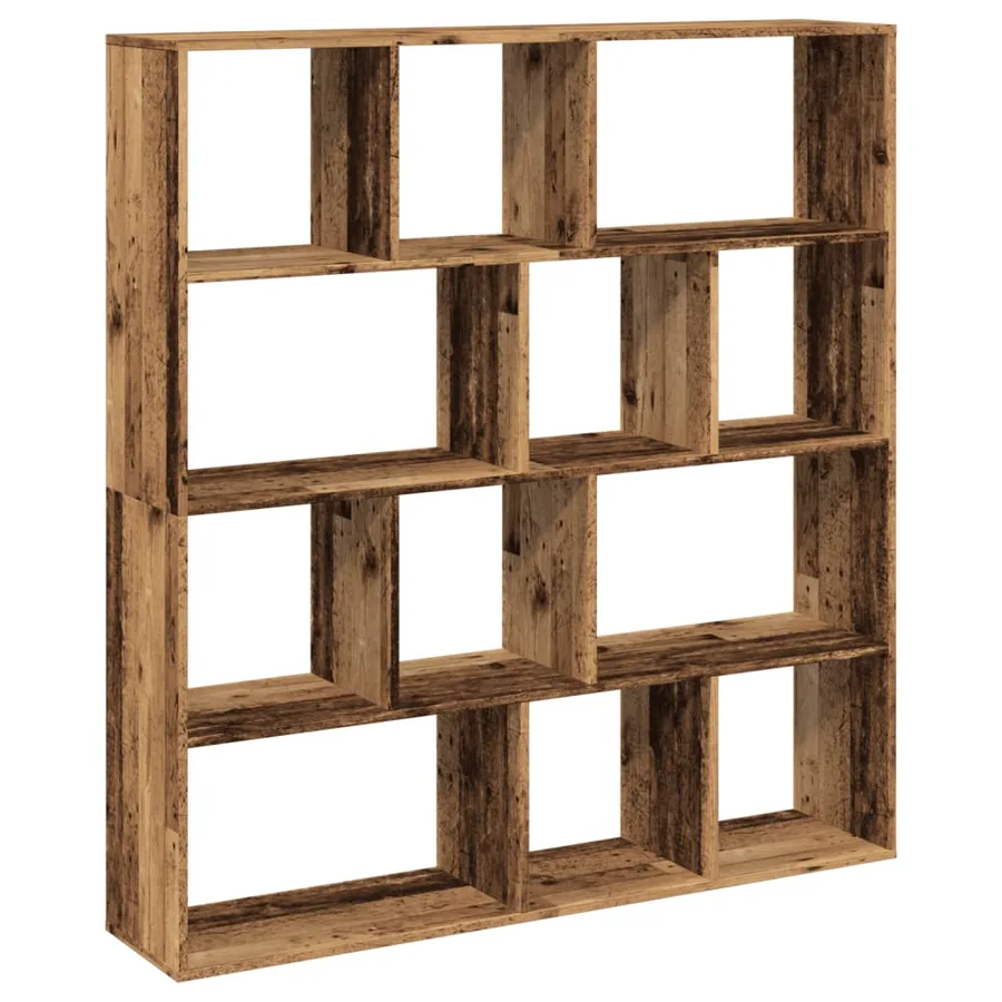 Bibliothèque vieux bois 132x29x141,5 cm bois d'ingénierie - 2
