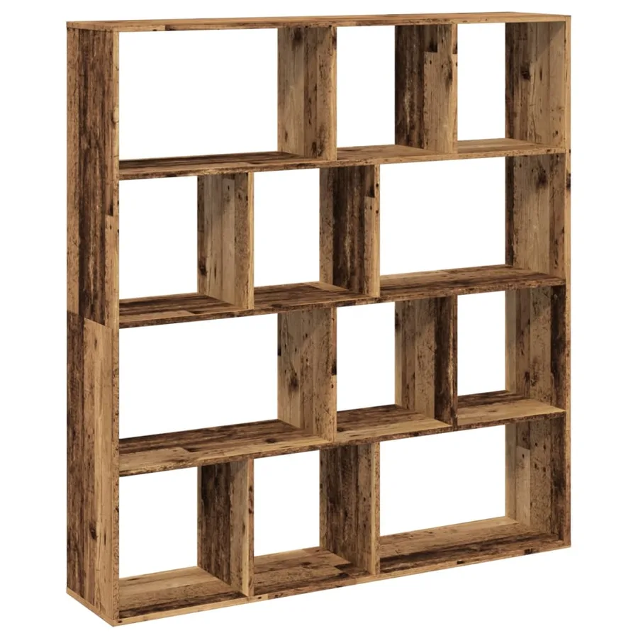 Bibliothèque vieux bois 132x29x141,5 cm bois d'ingénierie - 7
