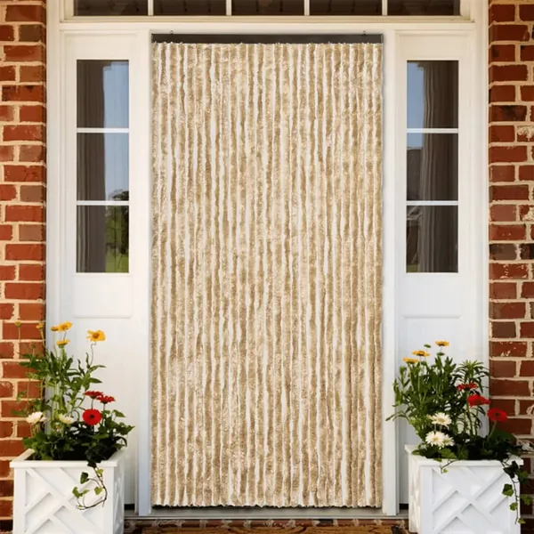 Moustiquaire beige 118x220 cm chenille