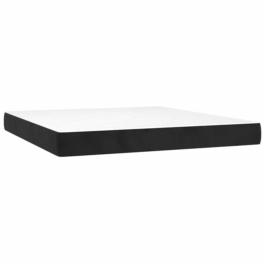 Matelas à ressorts ensachés 160 x 220 cm Noir - 2