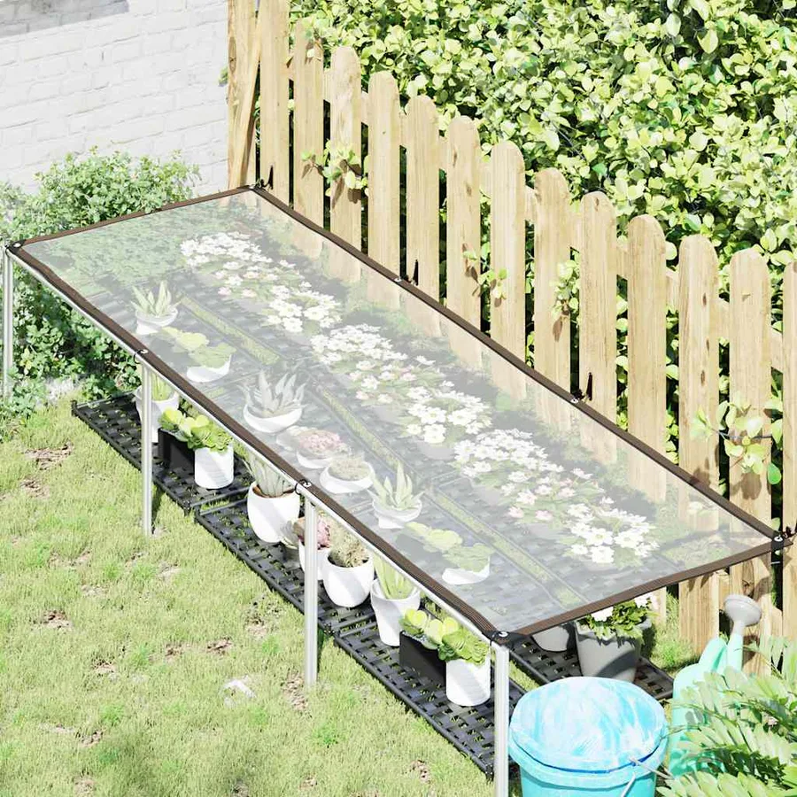 Housse de protection plantes avec œillets 1x3 m polyéthylène - 2
