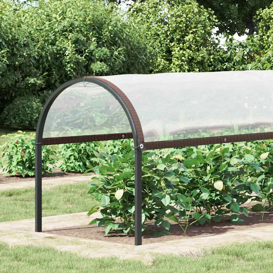 Housse de protection plantes avec œillets 2x10 m polyéthylène - 2