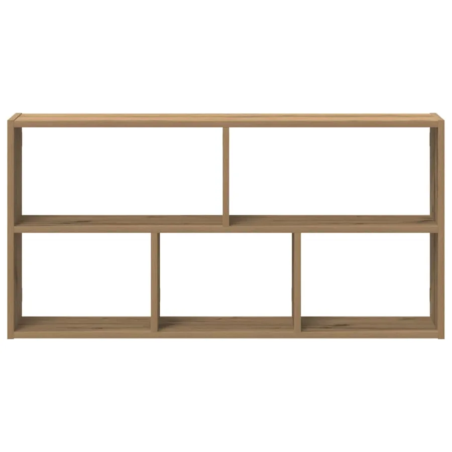 Étagère murale chêne artisanal 100x25x50 cm bois d'ingénierie - 4