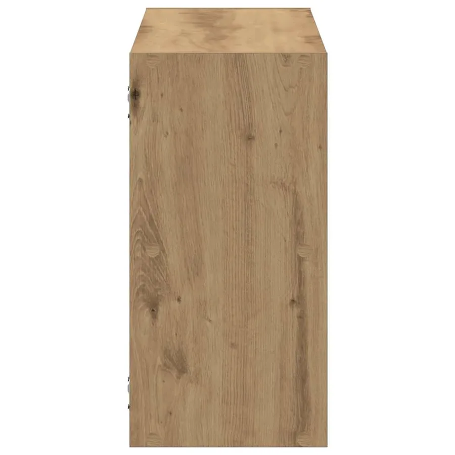 Étagère murale chêne artisanal 100x25x50 cm bois d'ingénierie - 5
