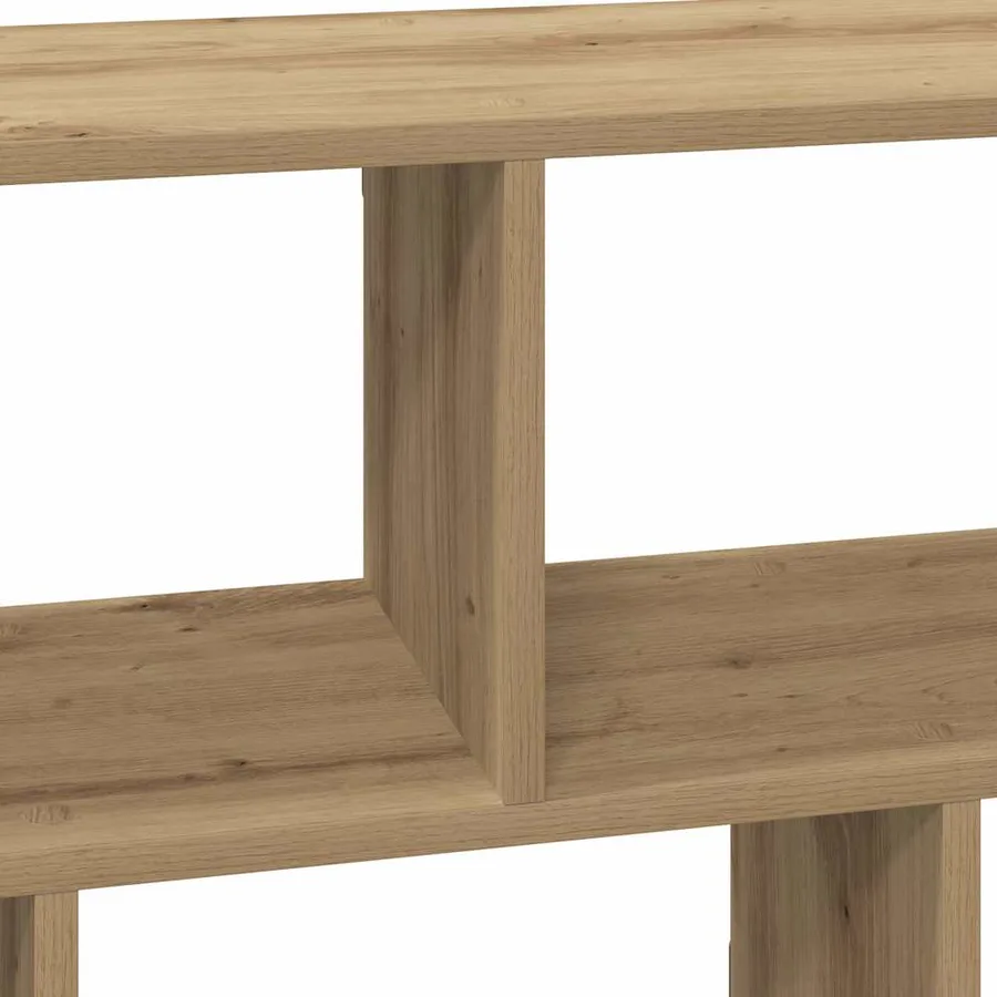 Étagère murale chêne artisanal 100x25x50 cm bois d'ingénierie - 8