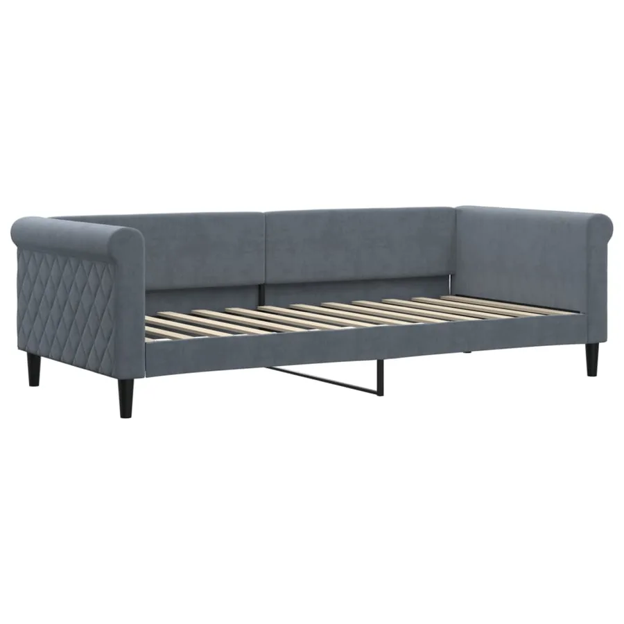Lit de jour avec gigogne et tiroirs sans matelas 90x200 cm - 6