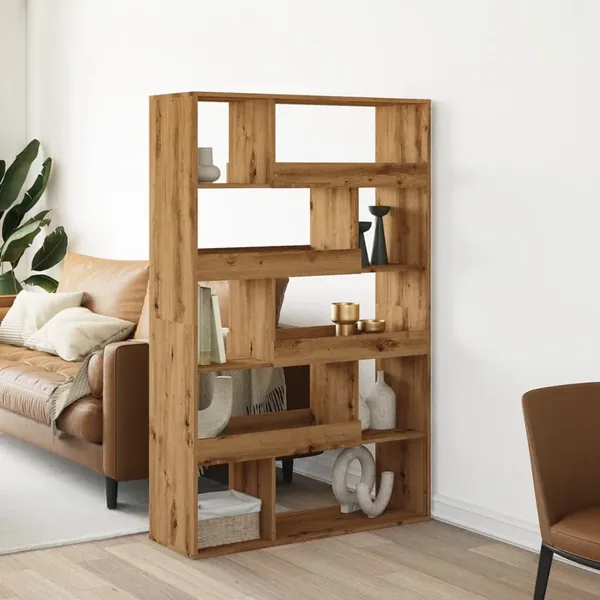 Cloison de séparation chêne artisanal bois d'ingénierie