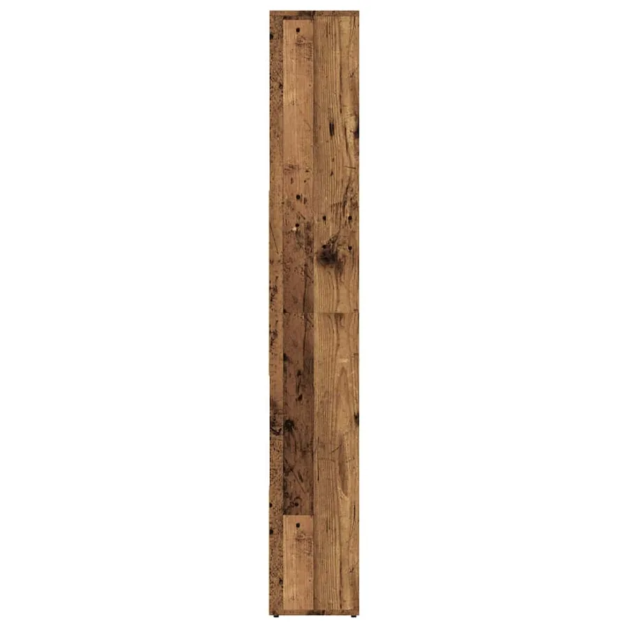Bibliothèque vieux bois 67x24x161 cm bois d'ingénierie - 6